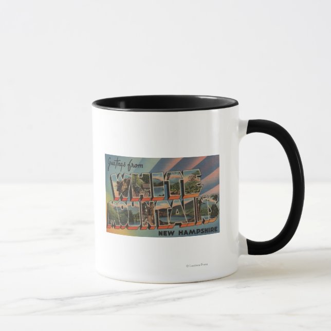 Taza Montañas Blancas, New Hampshire 4 (Derecha)