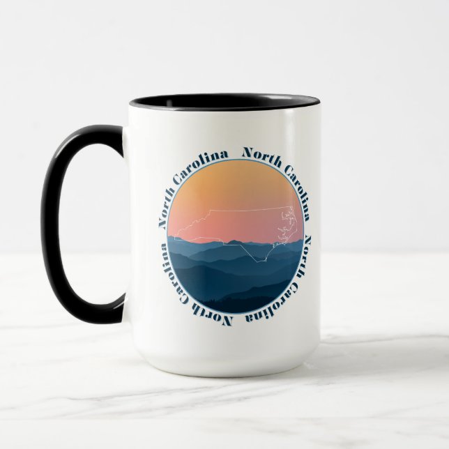 Taza Montañas de Carolina del Norte (Izquierda)