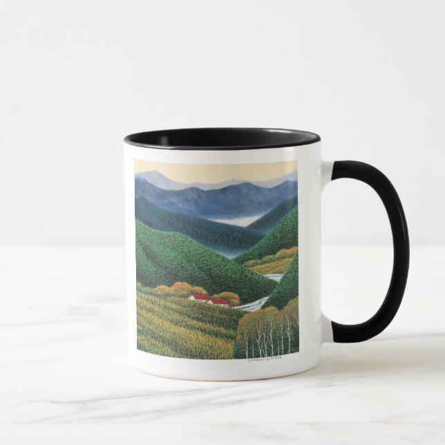 Taza Montañas de la primavera (Derecha)