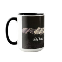 Montañas del Cuerno de Elk Mug