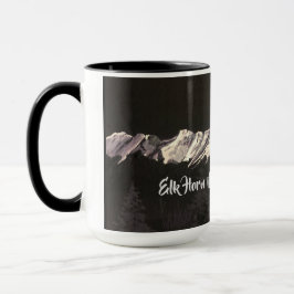 Taza Montañas del Cuerno de Elk Mug