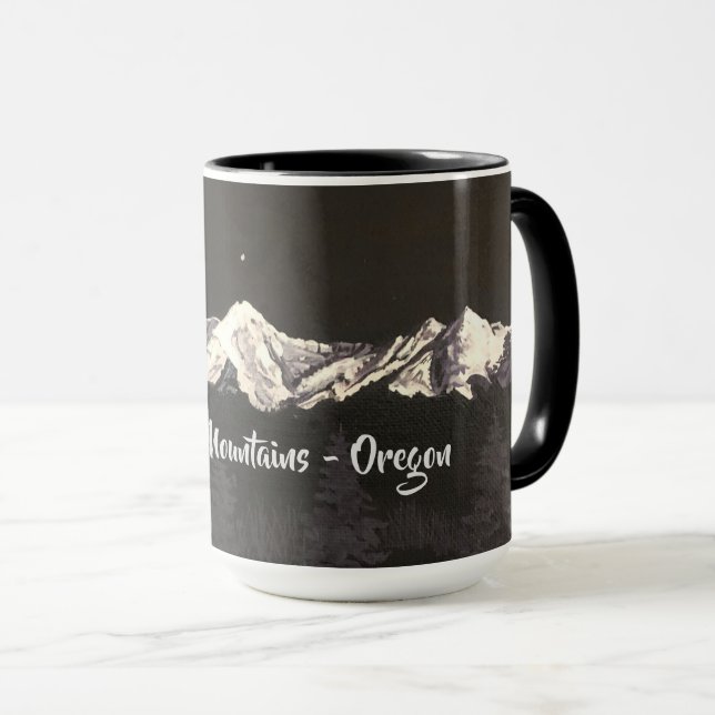 Taza Montañas del Cuerno de Elk Mug (Anverso derecho)