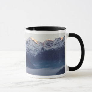 Taza Montañas del río Hex al amanecer, Cabo Occidental