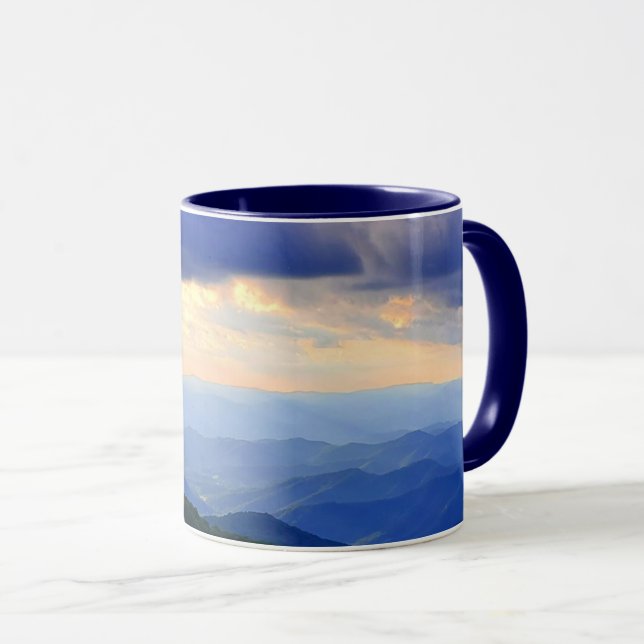 Taza Montañas nubladas de Blue Ridge (Anverso derecho)