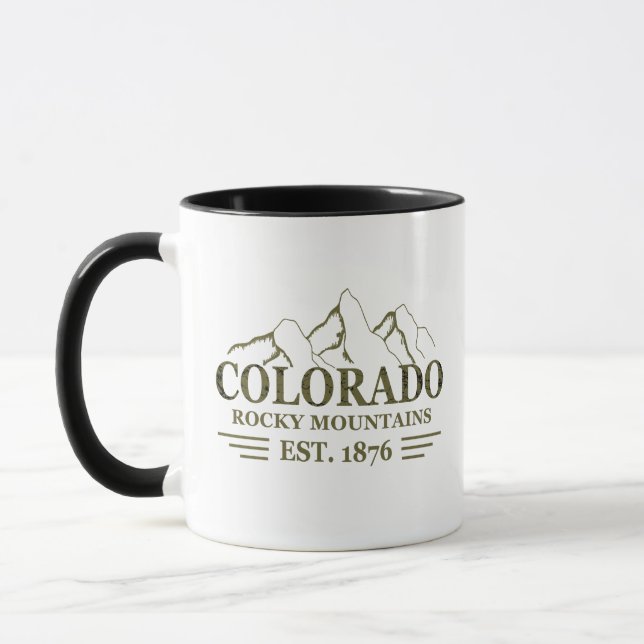 Taza Montañas Rocosas Colorado (Izquierda)