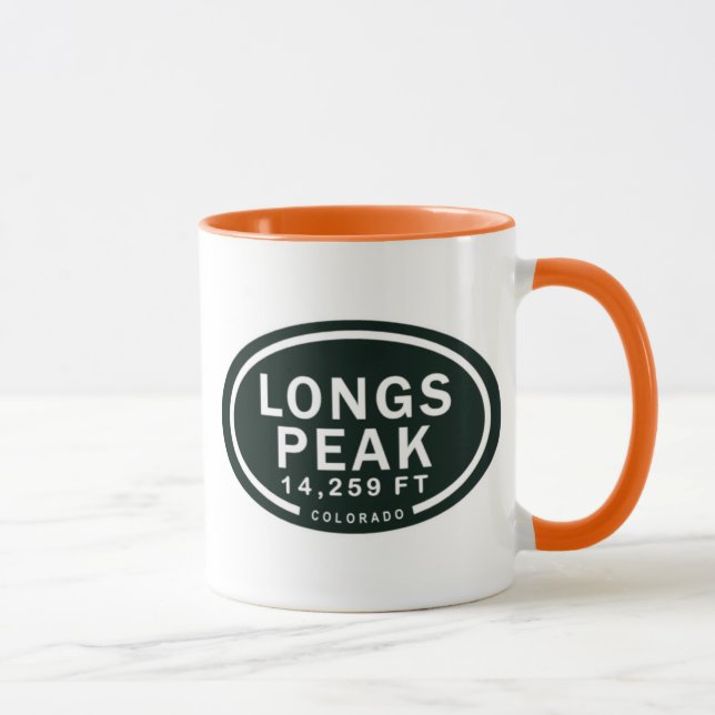 Taza Montañas rocosas de 14.259 FT en Colorado (Derecha)