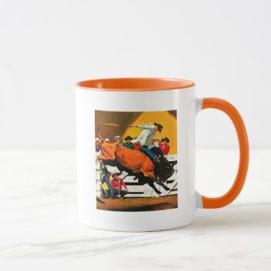 Taza Montar a caballo de Bull de Fred Ludekens