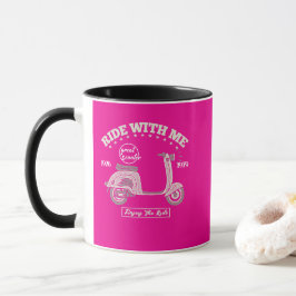 Taza Montar Conmigo Nombre Personalizado