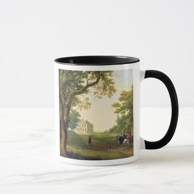 Taza Monte a Kennedy, condado Wicklow, Irlanda, 1785 (Derecha)