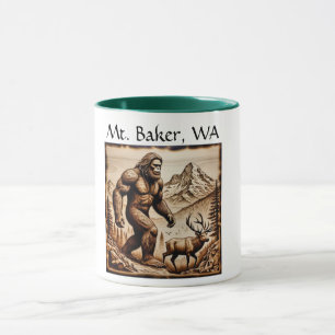 Taza Monte Baker de pie grande, WA