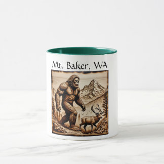 Taza Monte Baker de pie grande, WA