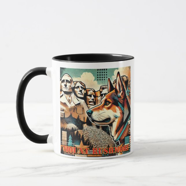 Taza Monte Rushmore (Izquierda)