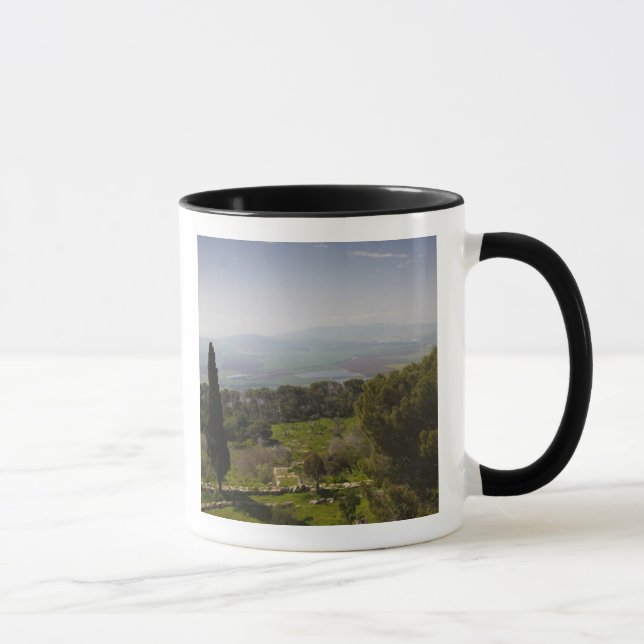 Taza Monte Tabor, lugar de transfiguración bíblica (Derecha)