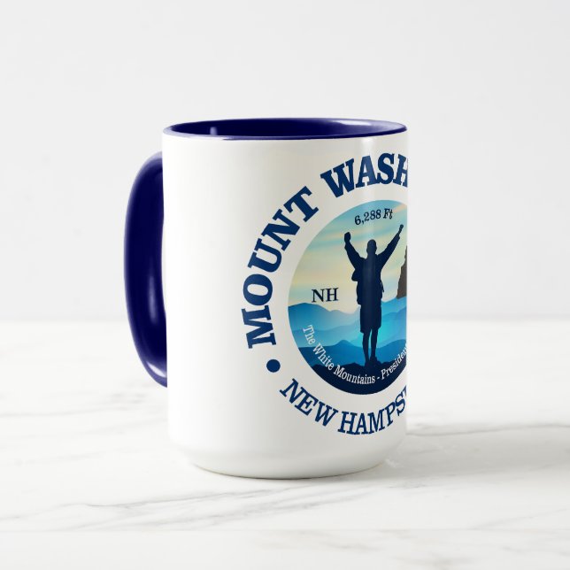 Taza Monte Washington (V) (Anverso izquierdo)