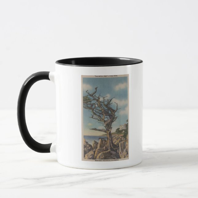 Taza Monterey, CA - Árbol de bruja vieja a 17 millas (Izquierda)