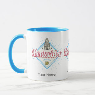 Taza Montevideo City Uruguay Palacio Salvo Souvenir