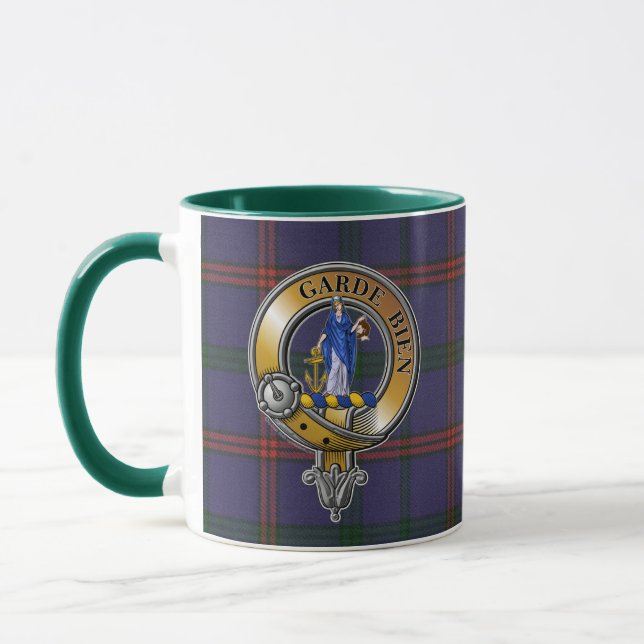 Taza Montgomery Tartán y Badge (Izquierda)