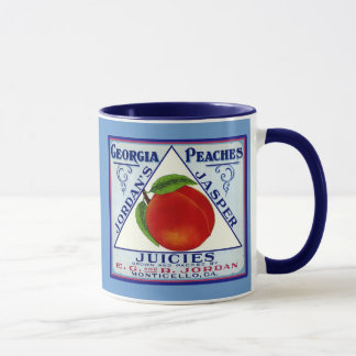 Taza Monticello Georgia Peaches