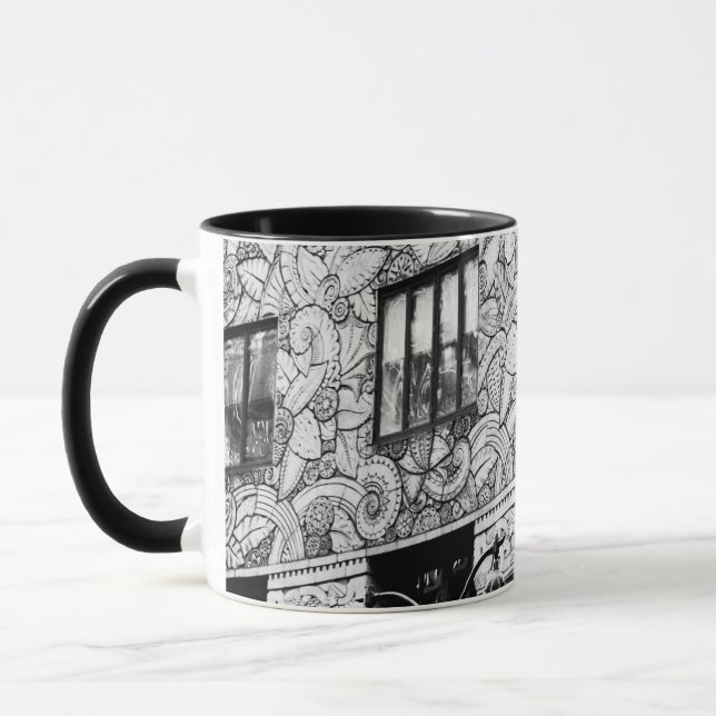 Taza Montón combinado frieze estilo Art Déco de Manhatt (Izquierda)