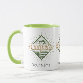 Taza Montpelier Vermont City Estados Unidos