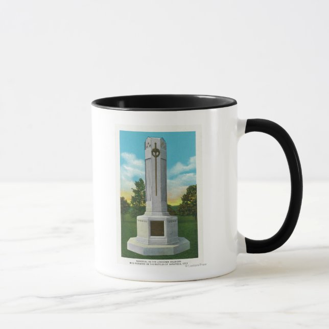 Taza Monumento a la vista de soldado desconocido (Derecha)