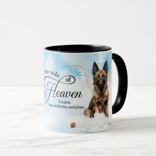 Taza Monumento al Mascota personalizado Tervuren Angel 