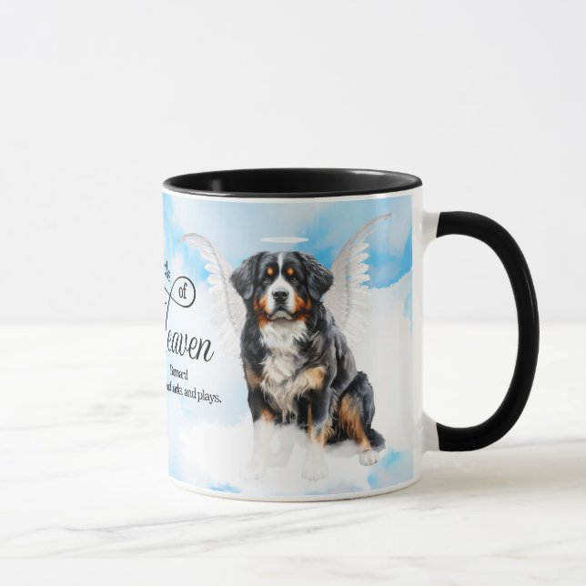 Taza Monumento conmemorativo del Mascota de Bernese Mou (Derecha)
