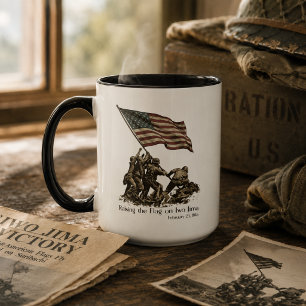 Taza Monumento conmemorativo icónico del Cuerpo de Mari