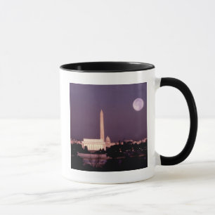 Taza Monumento de Washington, el capitolio y Jefferson