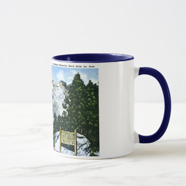 Taza Monumento del monte Rushmore, Dakota del Sur (Derecha)