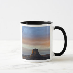 Taza Monumento Nacional Devils Tower, Tormenta al Atard