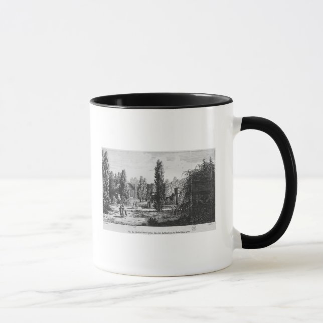 Taza Monumentos Francais, París del DES de Musee (Derecha)