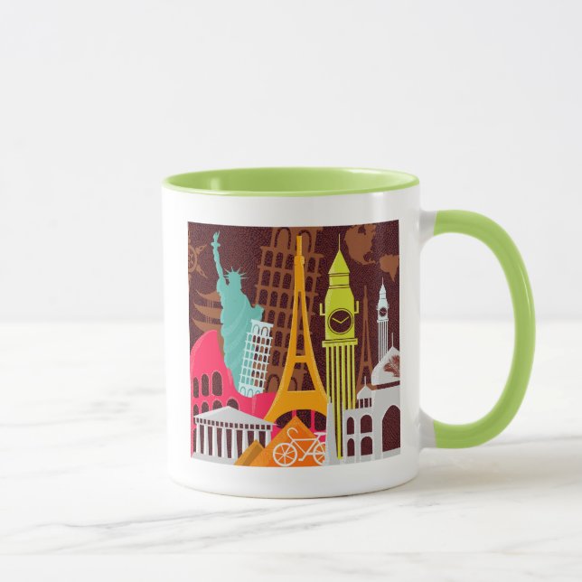 Taza Monumentos internacionales (Derecha)
