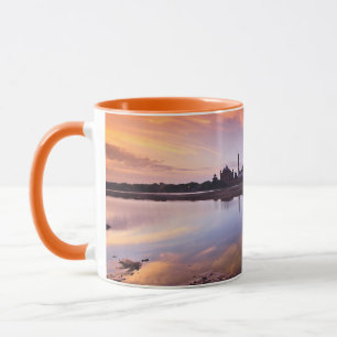 Taza Monumentos Taj Mahal Sunset