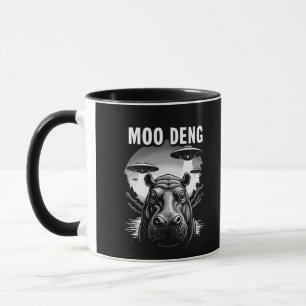 Taza Moo Deng Baby Pygmy Hippo Alimentos para OVNI