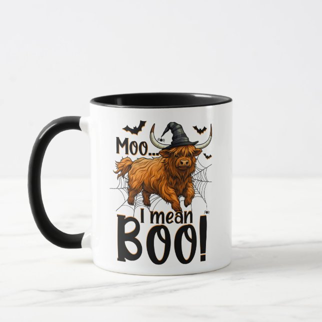 Taza Moo... ¡Me Refiero A Boo! (Izquierda)