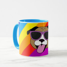 Taza Mookie Mug (arco iris)