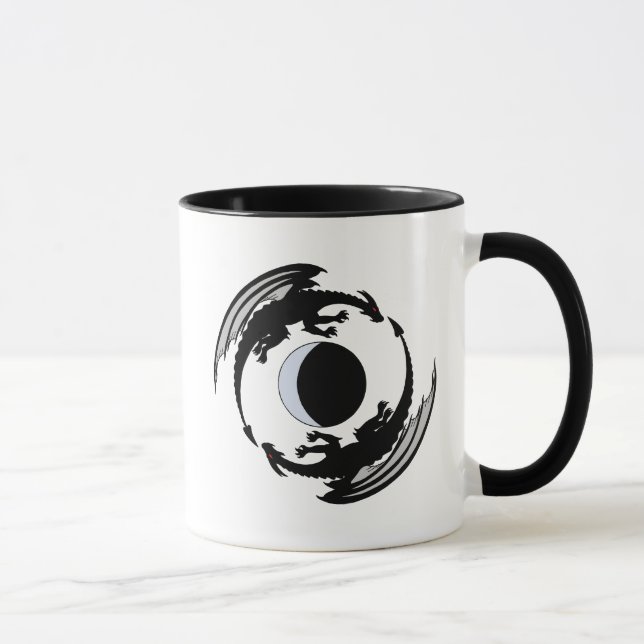 Taza Moon Dragons Fantasy Design (Derecha)