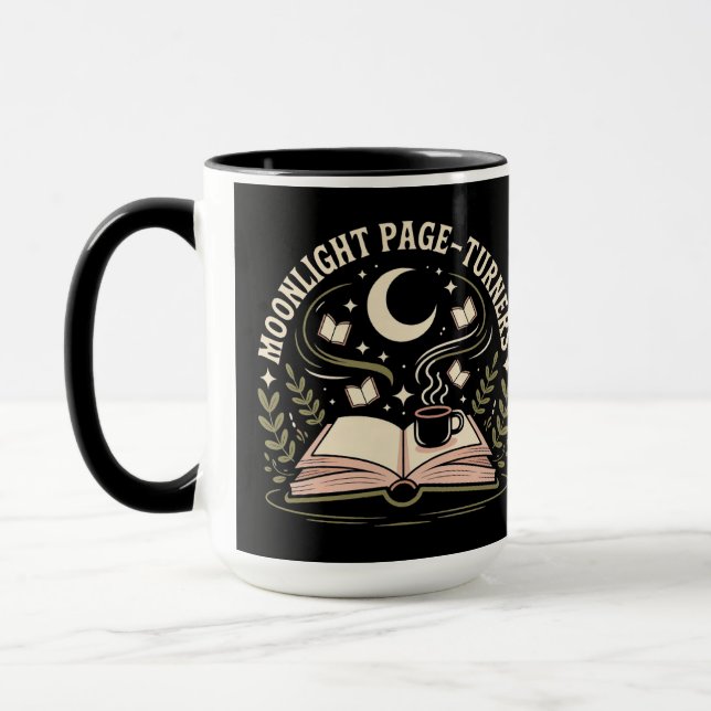 Taza Moon light Page-Turners Libro Moon (Izquierda)