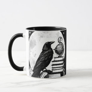 Taza Moon Raven