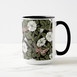 Taza Moonflowers y esfinges