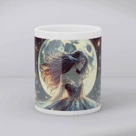 Taza Moonlit Butterfly Enchantress Fantasy
