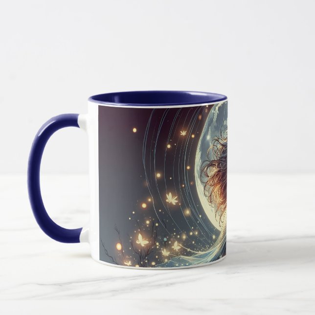 Taza Moonlit Butterfly Enchantress Fantasy (Izquierda)