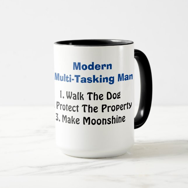 Taza Moonshiner Mug moderno multitarea (Anverso derecho)