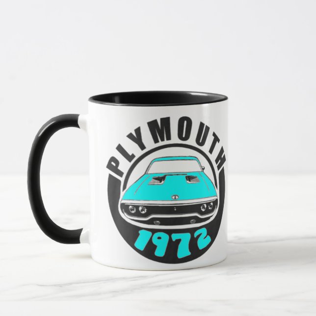 Taza Mopar - 1972 Plymouth Roadrunner Petty Blue (Izquierda)
