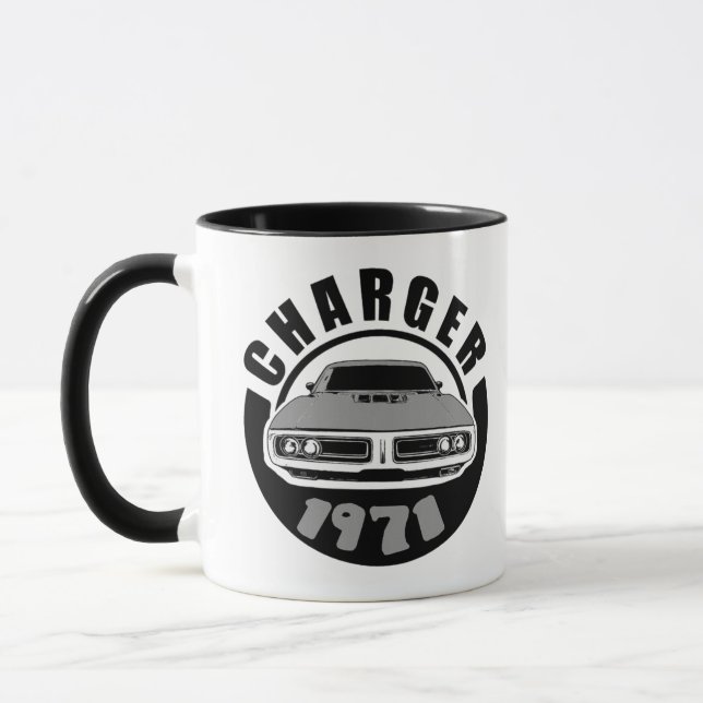Taza Mopar - Perro Cargador Mug (Izquierda)