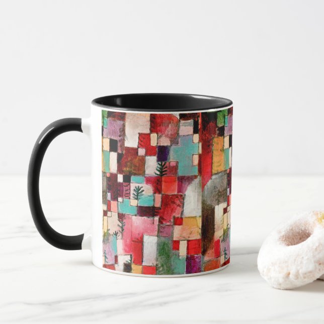 Taza Morfo de Color de Paul Klee (Con donut)