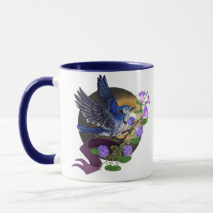 Taza Morning Glory BlueJay