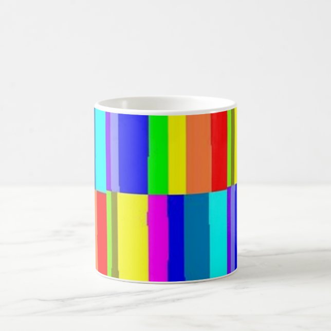 taza morphing del arco iris (Centro)