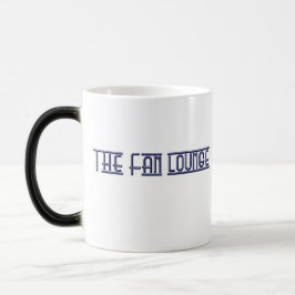 Taza Morphing del azul de los noctámbulos/blanca